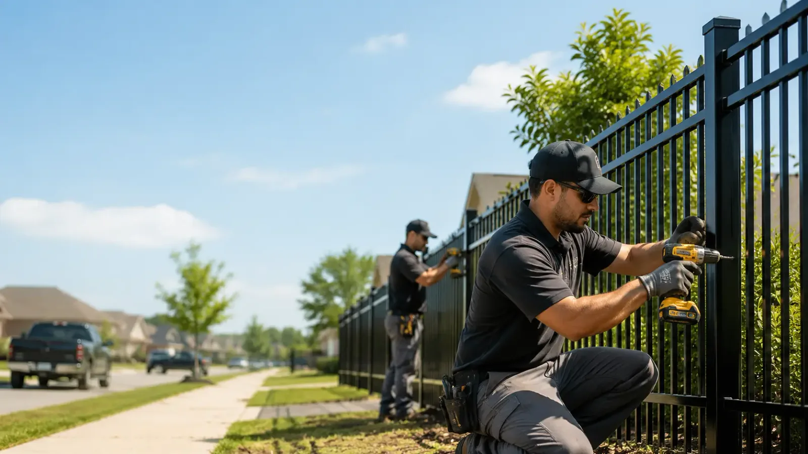 Metal Fence Installation in Shrewsbury, PA